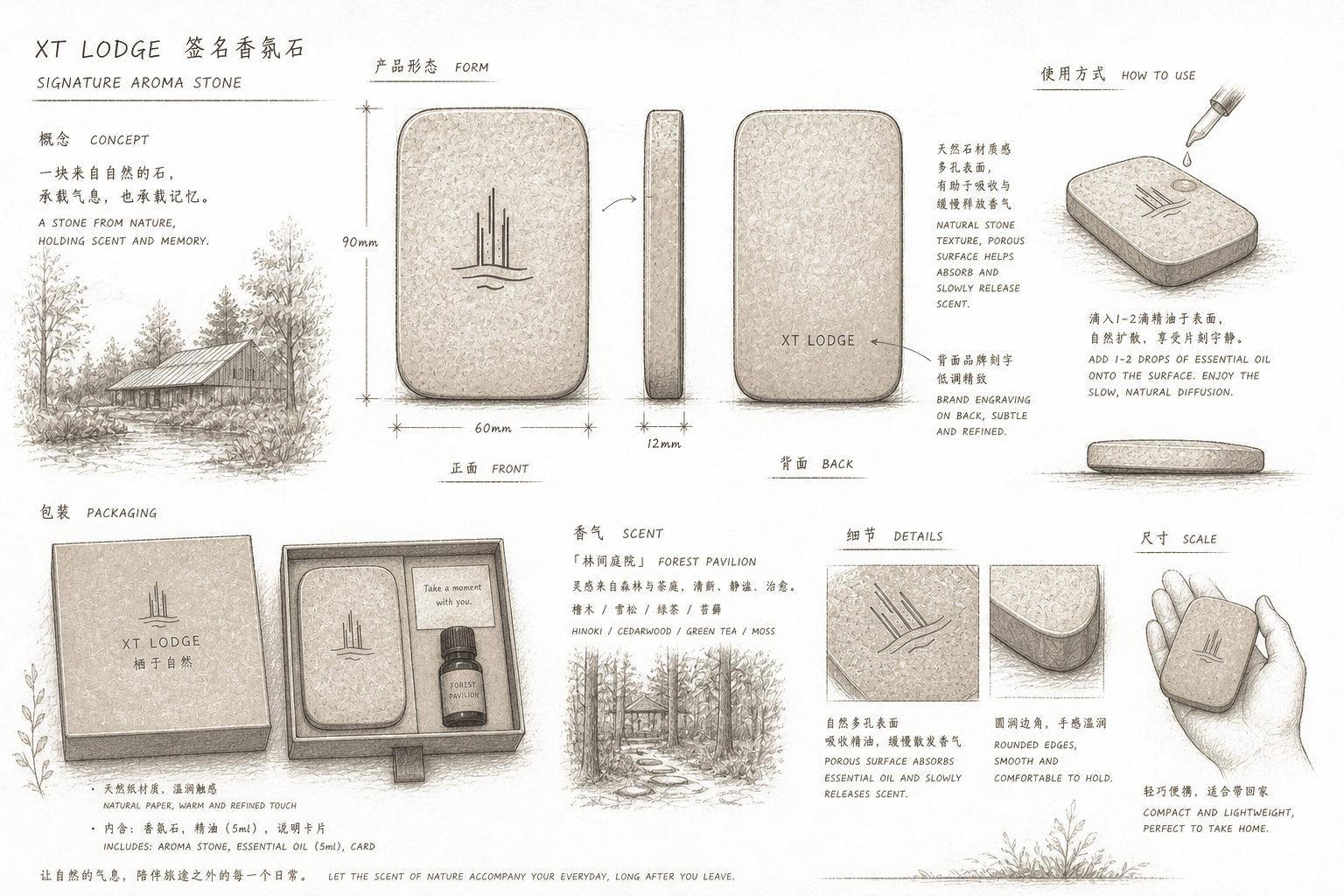 Aroma stone