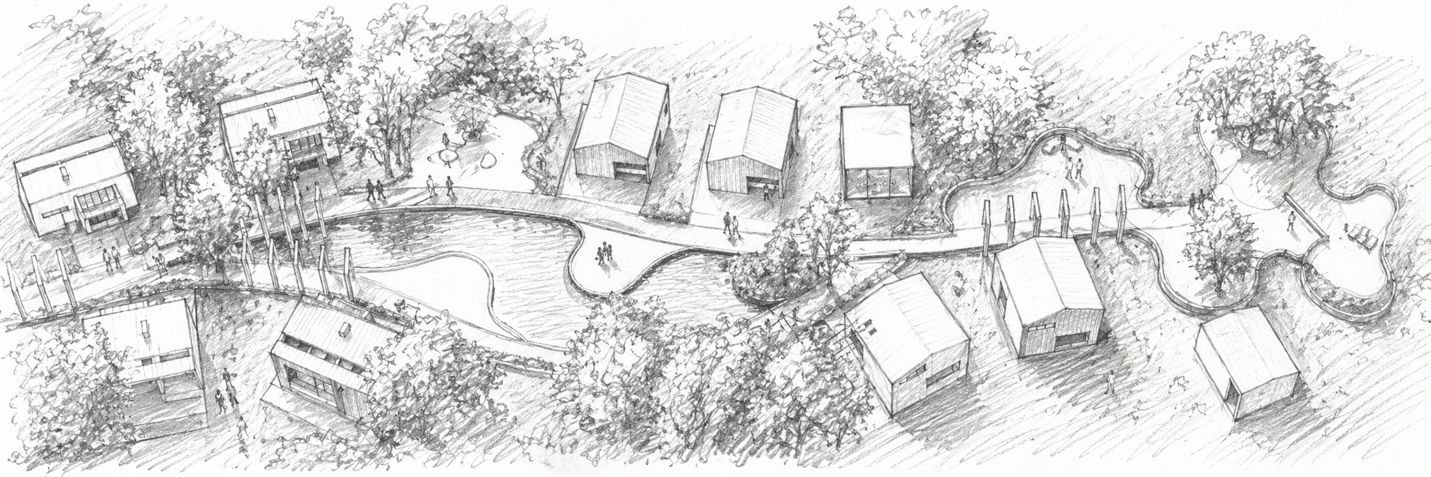 XT Hotel masterplan sketch